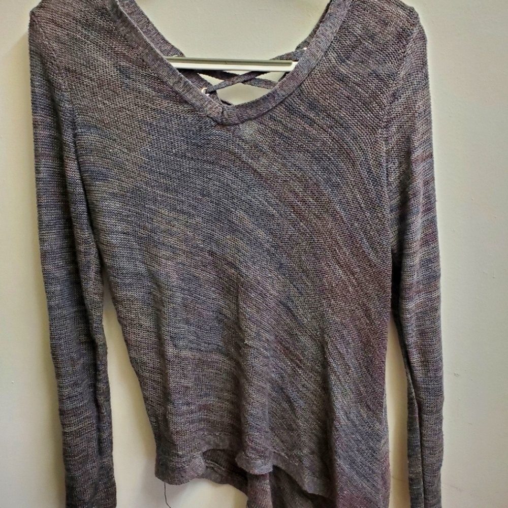 Stylish asymmetric sweater